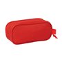 Trousse Fourre-Tout Double Sevilla Fútbol Club Rouge 21 x 8 x 6 cm 3D