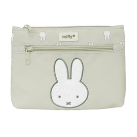 Trousse Fourre-Tout Double Miffy Niebla Gris 23 x 16 x 3 cm