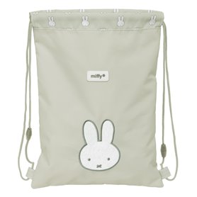 Sac à dos serré par des ficelles Miffy Niebla Gris 26 x 34 x 1 cm