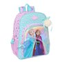 Cartable Frozen Cool days Violet Bleu ciel 33 x 42 x 14 cm