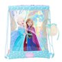 Sac à dos serré par des ficelles Frozen Cool days Violet Bleu ciel 26 x 34 x 1 cm