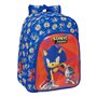 Cartable Sonic Prime Bleu 26 x 34 x 11 cm