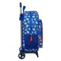 Cartable à roulettes Sonic Prime Bleu 33 x 42 x 14 cm