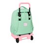 Cartable à roulettes BlackFit8 Moon Vert 33 x 45 x 22 cm