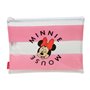 Sac Imperméable Minnie Mouse Beach Rose Transparent