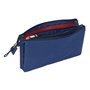 Trousse Fourre-Tout Triple Kings League Jijantes Bordeaux Blue marine 22 x 12 x 3 cm