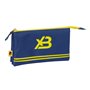 Trousse Fourre-Tout Triple Kings League X buyer Bleu 22 x 12 x 3 cm