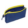 Trousse Fourre-Tout Triple Kings League X buyer Bleu 22 x 12 x 3 cm