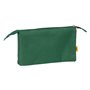 Trousse Fourre-Tout Triple Kings League Troncos Vert foncé 22 x 12 x 3 cm