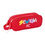 Trousse Fourre-Tout Double Sevilla Fútbol Club Rouge 21 x 8 x 6 cm