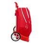 Cartable à roulettes Sevilla Fútbol Club Rouge 32 x 44 x 16 cm