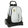 Cartable à roulettes Real Madrid C.F. 24/25 Blanc Gris 32 x 44 x 16 cm