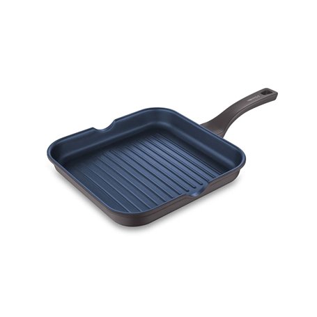 Poêle à Grilller 3 Claveles Aluminium fondu 28 x 28 cm Noir