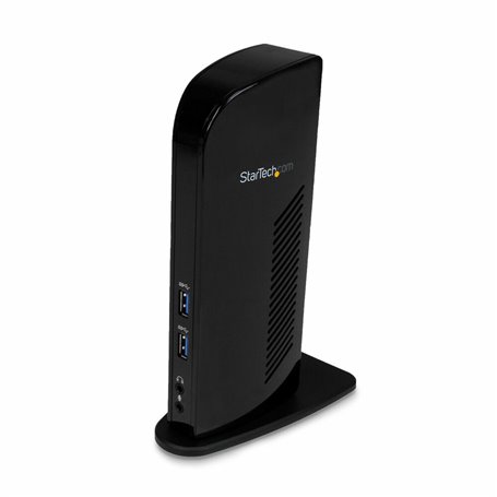 StarTech.com Station d'Accueil pour Ordinateur Portable USB 3.0 à Double Écran avec HDMI et DVI/VGA