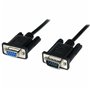 StarTech.com Câble Null Modem Croisé Série RS232 DB9 2 m - Noir