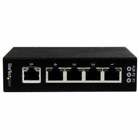 StarTech.com Switch Gigabit Ethernet industriel non géré à 5 ports - Commutateur GbE à montage mural / sur rail DIN