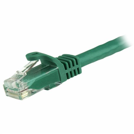 StarTech.com Câble réseau Cat6 Gigabit UTP sans crochet de 3m - Cordon Ethernet RJ45 anti-accroc - M/M - Vert