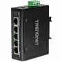 Switch Trendnet TI-E50 RJ-45 x 5 Noir