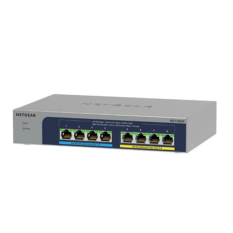 NETGEAR MS108UP Non-géré 2.5G Ethernet (100/1000/2500) Connexion Ethernet