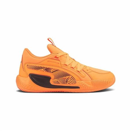 Chaussures de Basket-Ball pour Adultes Puma Court Rider Chaos La Orange