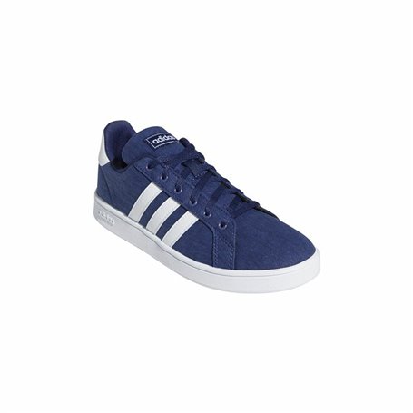 Chaussures casual enfant Adidas Grand Court Bleu foncé