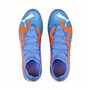 Chaussures de Football pour Adultes Puma Future Match Fg/Ag  Glimmer Bleu Orange Femme