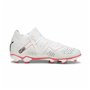 Chaussures de foot pour Enfants Puma Future Match Fg/Ag J  Blanc Rouge