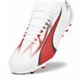 Chaussures de Football pour Adultes Puma Ultra Match MG Blanc