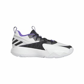 Chaussures de Basket-Ball pour Adultes Adidas Dame Certified Blanc