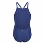 Maillot de Bain Fille Adidas Big Logo Bleu