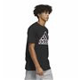 T-shirt à manches courtes homme Adidas Future Noir (L)