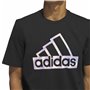 T-shirt à manches courtes homme Adidas Future Noir (L)