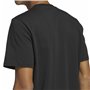 T-shirt à manches courtes homme Adidas Logo Noir (L)