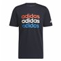 T-shirt à manches courtes homme Adidas Multi Linear Sportswear Graphic (L)