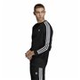 Sweat sans capuche homme Adidas 3 Stripes Noir