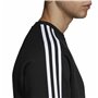 Sweat sans capuche homme Adidas 3 Stripes Noir