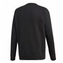 Sweat sans capuche homme Adidas 3 Stripes Noir