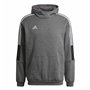 Sweat-shirt d'Entraînement pour Adultes Adidas Tiro 21 Gris clair (L)