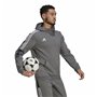 Sweat-shirt d'Entraînement pour Adultes Adidas Tiro 21 Gris clair (L)