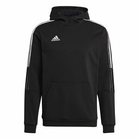 Sweat-shirt d'Entraînement pour Adultes Adidas Tiro 21 Noir (XS)