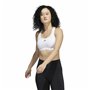 Soutien-gorge de Sport Adidas Pwr Ms Pd Blanc