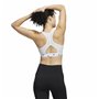 Soutien-gorge de Sport Adidas Pwr Ms Pd Blanc