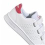 Chaussures de Running pour Enfants Adidas Advantage Court Blanc