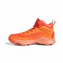 Chaussures de Basket-Ball pour Enfants Adidas Cross Em Up 5 K Wide Orange