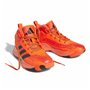 Chaussures de Basket-Ball pour Enfants Adidas Cross Em Up 5 K Wide Orange