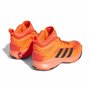 Chaussures de Basket-Ball pour Enfants Adidas Cross Em Up 5 K Wide Orange