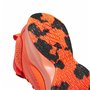 Chaussures de Basket-Ball pour Enfants Adidas Cross Em Up 5 K Wide Orange