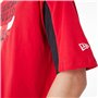 T-shirt à manches courtes homme New Era NBA MESH PANEL OS TEE CHIBU 60435481  Rouge (L)