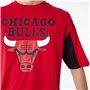 T-shirt à manches courtes homme New Era NBA MESH PANEL OS TEE CHIBU 60435481  Rouge (L)