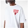 T-shirt à manches courtes homme New Era  SCRIPT OS TEE CHIBUL 60435518 Blanc (L)